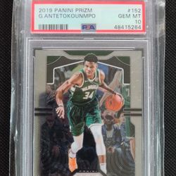 Giannis 2019 Prizm PsA 10