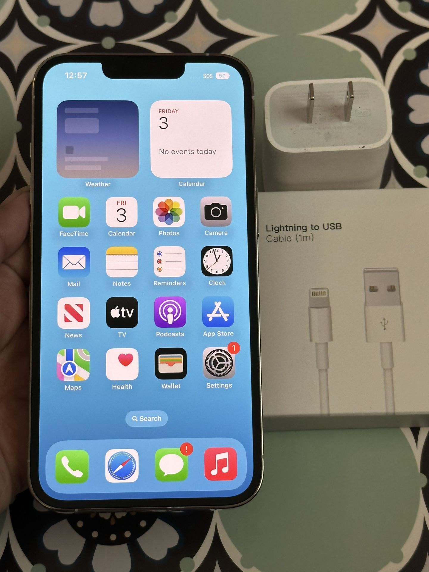 IPhone 13 Pro (128gb) White TMOBILE/ METROPCS for Sale in Round Rock