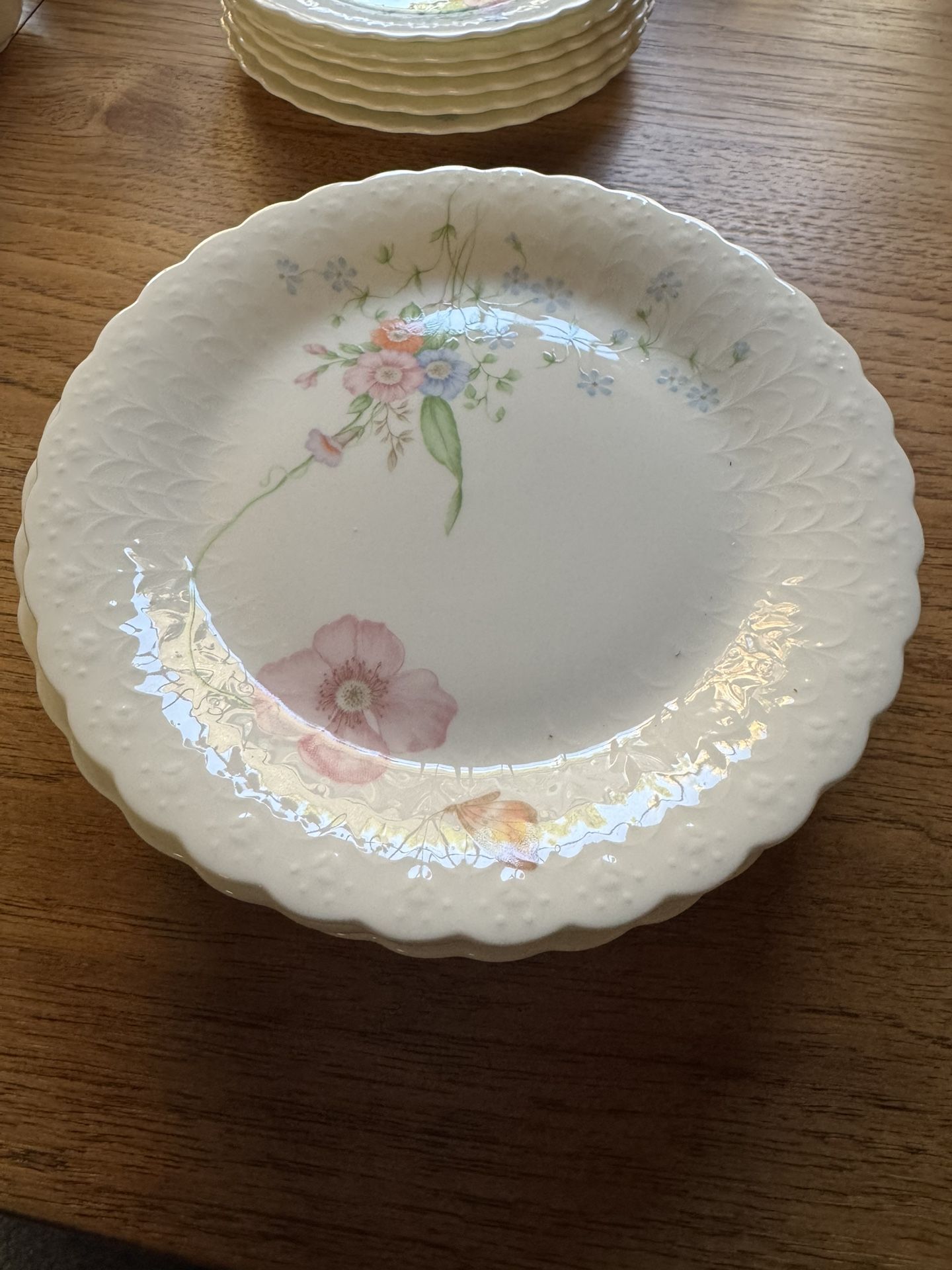 Mikasa Plates Bone China Butterfly