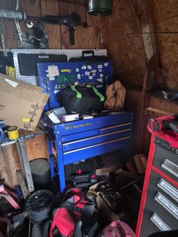 Tools and box