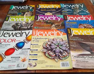 Art Jewelry magazines - lot 1