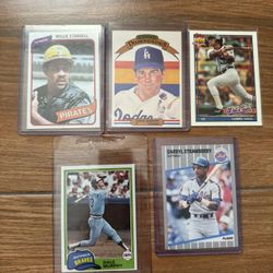 Baseball Cards Including 1981 Topps Dale Murphy