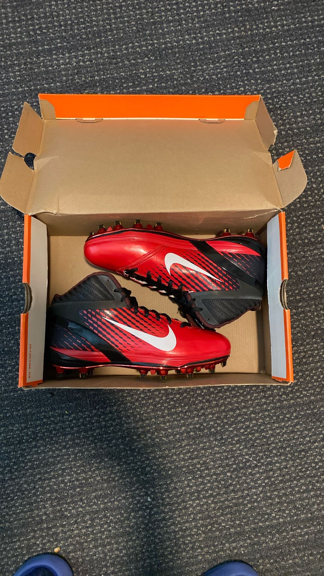 Nike Air Zoom Alpha Td Size 8.5 Red New