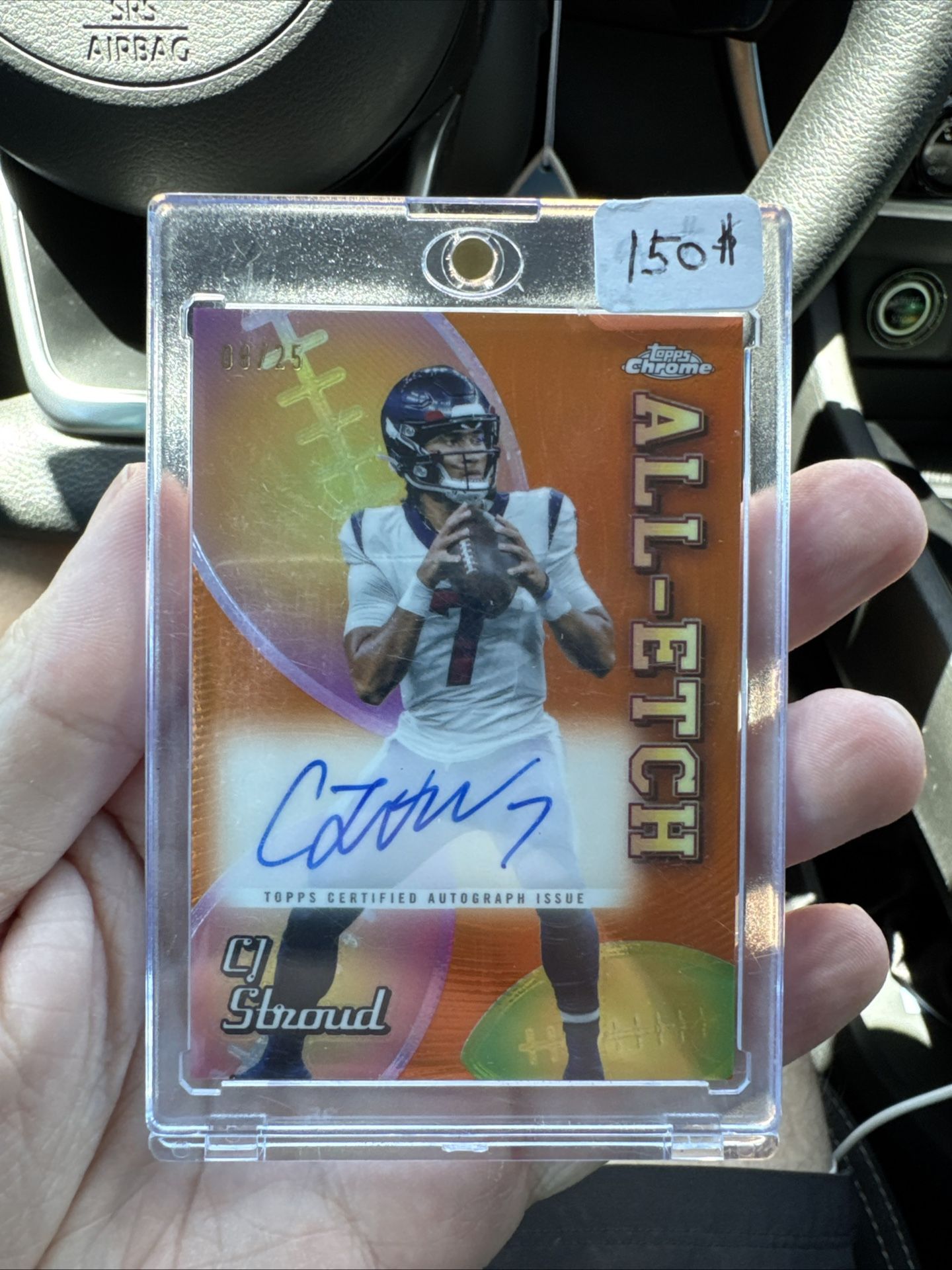 Cj Stroud /25 On Card Auto