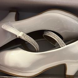Toddler Girl White Heals
