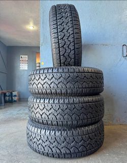 265_70R18 BRIDGESTONE Brand tires usadas en perfecta condición set off (4)