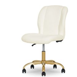 Mainstays Bouclé Armless Office Chair - Stylish 