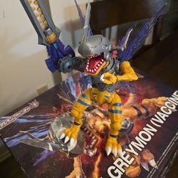 Digimon metal Greymon (vaccine) from Japan