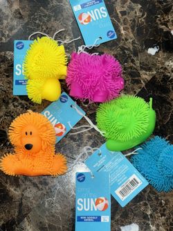 5 PC MINI GOGGLY TOYS 