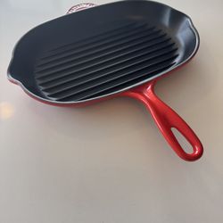 Le Creuset Oblong skillet Grill 