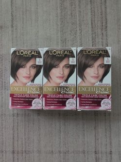 Hair color × 3