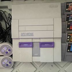 Super Nintendo Entertainment System $300