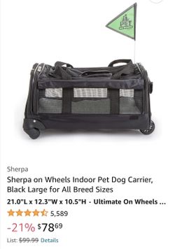 Large Pet Dog Carrier