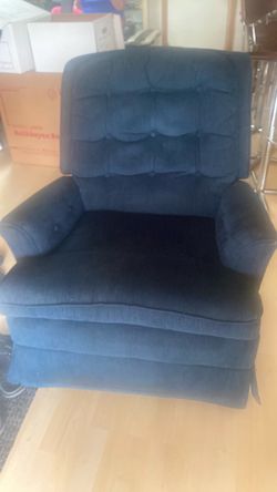 Chair with footrest