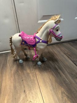 Disney Maximus tangled princess Rapunzel horse  14 in