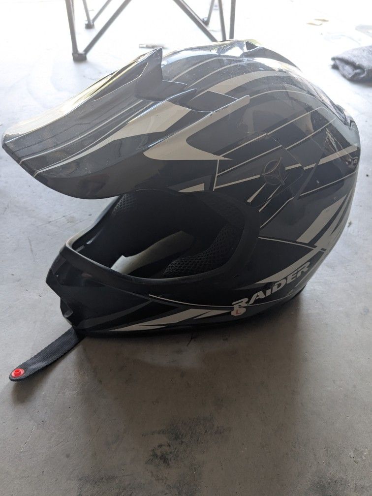 Raider Youth Atv/off-road Helmet