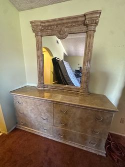 Large Dresser with Mirror