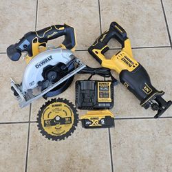 New Dewalt Brushless 2 Tool Kit