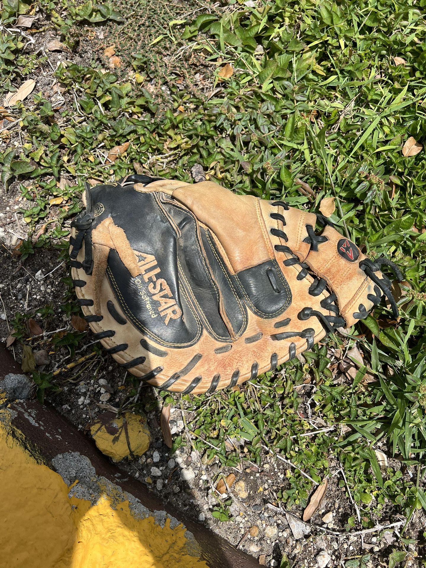 All Star Lefty Throw Catchers Mitt