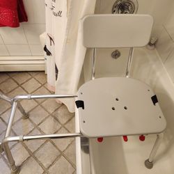 Heavy-Duty Shower Bathtub Chair
