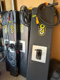 💡 Lot of 4 Kino Flo 4Bank 4ft Professional Fluorescent Light Fixtures & Cables 🎬