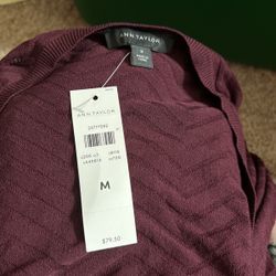 Ann Taylor Chevron Cardigan 