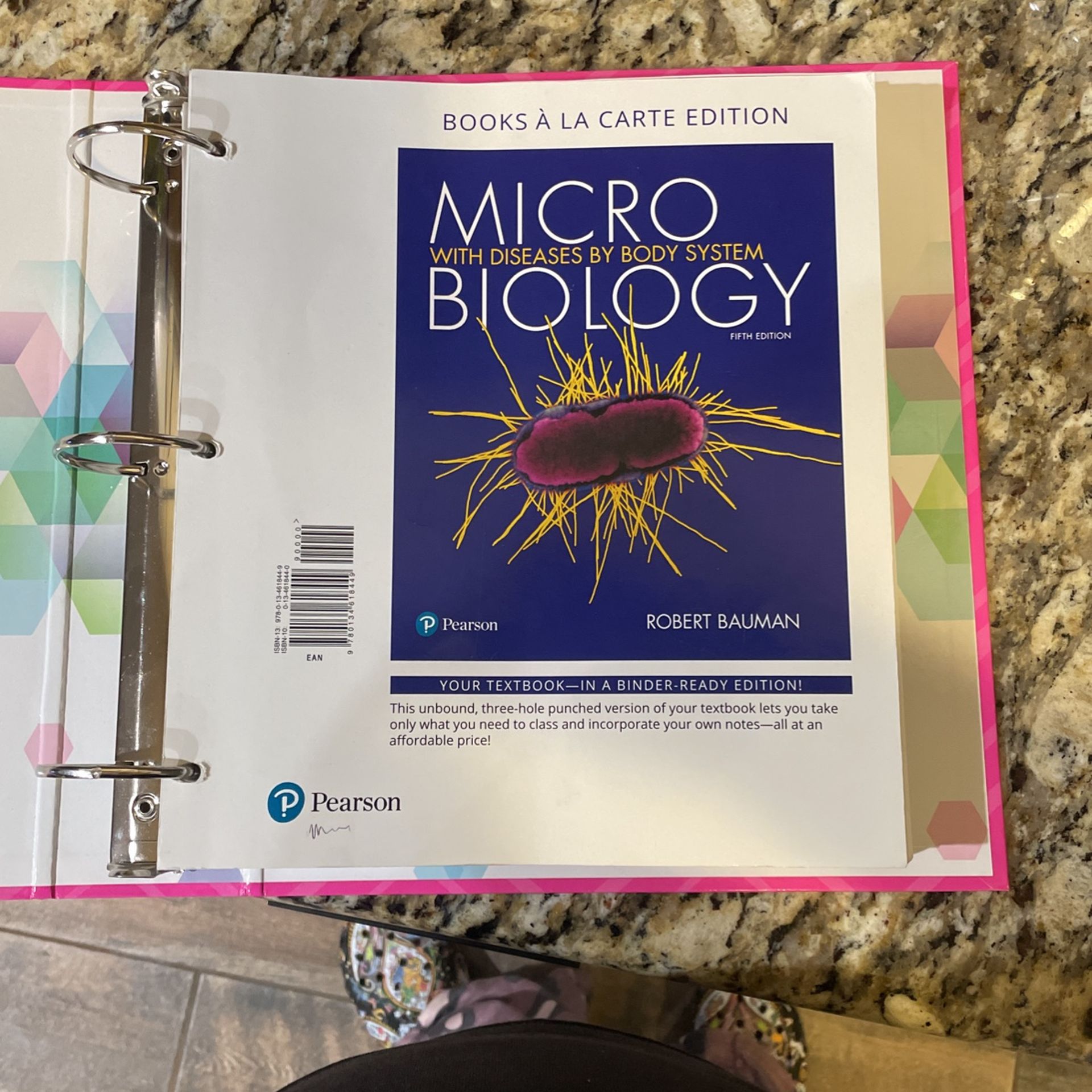 Microbiology With Diseases By Body System Pearson Robert Bauman 5th Edition
