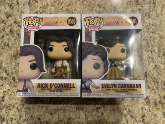 Rick O’Connell 1080 Evelyn Carnahan 1081 Funko Pop