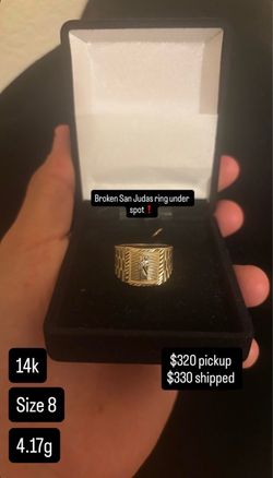 Broken San Judas ring