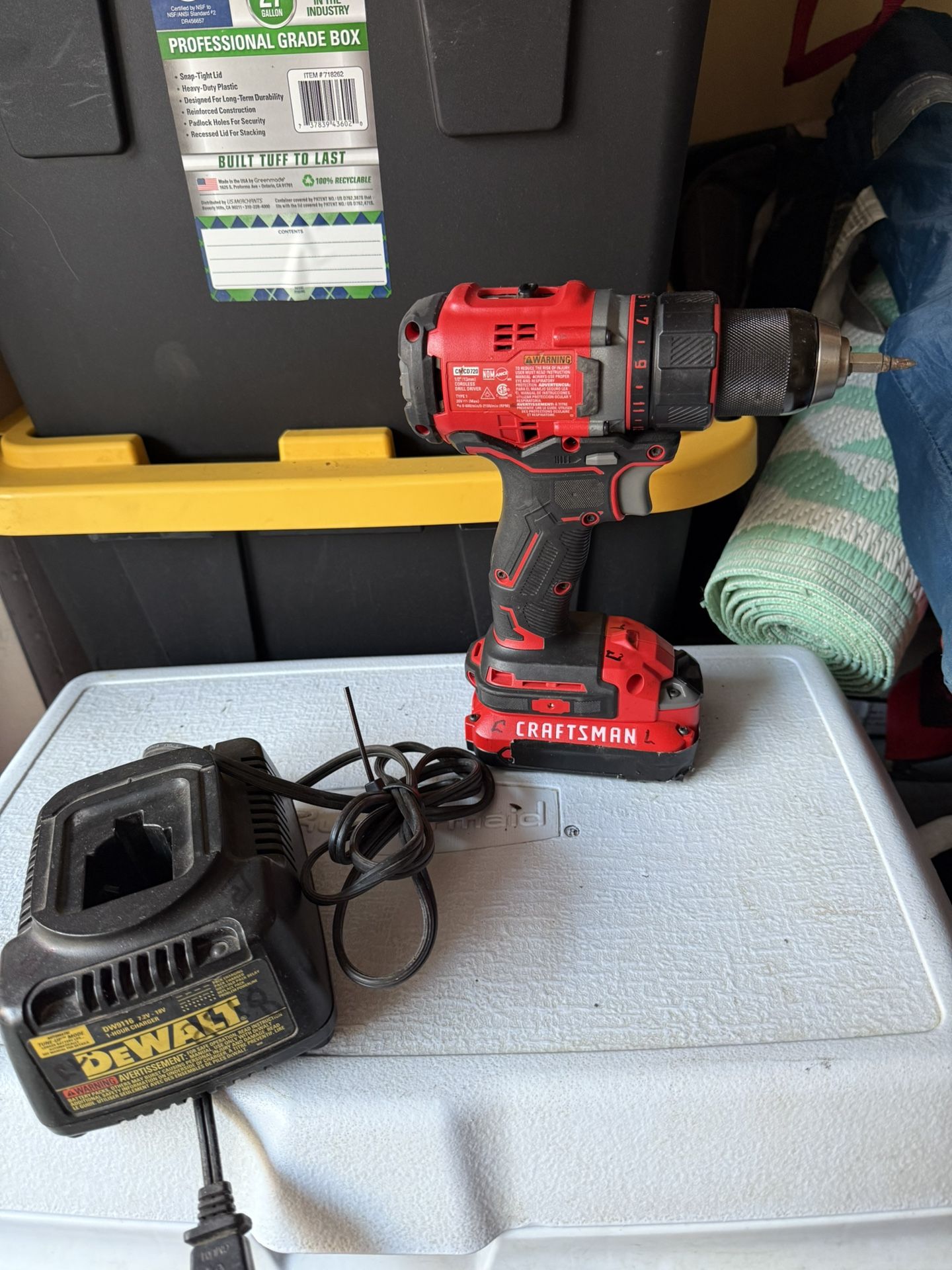 Craftman And Dwalt Drills