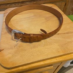 Ferrini  Genuine Ostrich Leather Size 36