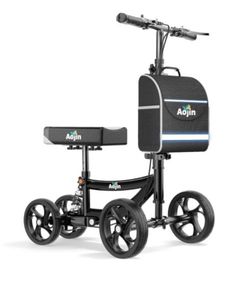 Aojin Knee Scooter with Storage Bag