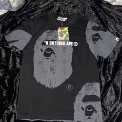 *REP* BLACK BAPE SHIRT (MEDIUM )