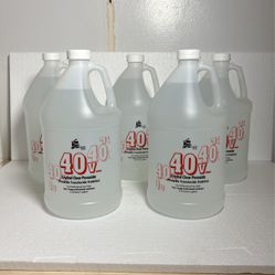 (5) Super Star 40 Volume Crystal Clear Peroxide 