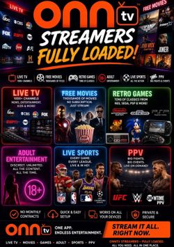 Onn 4K Streaming Devices