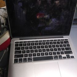 MacBook Pro A1502  For Parts Or Repair Cracked Screen Good Motherboard