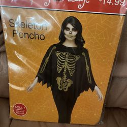 Skeleton Poncho