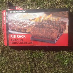 Rib Rack Cooking Ribs Never Used