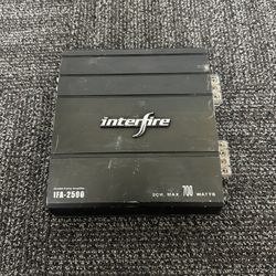 Interfire 700 watt amp IFA 2500 Untested 