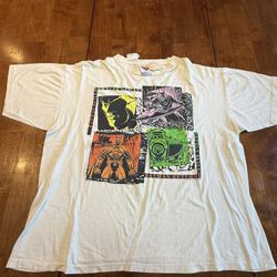 Vintage 1992 Batman Returns Andy Warhol art graphic tee in adult XL
