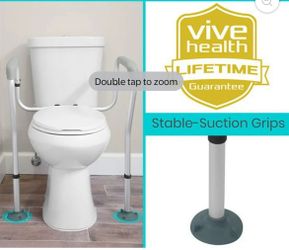 Toilet Safety Rail  by Vibe
