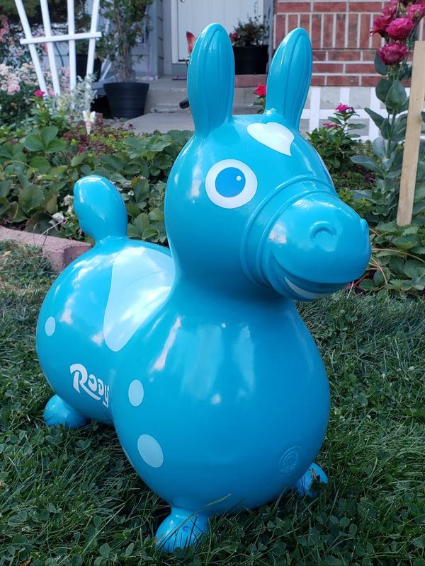 large bouncy horse