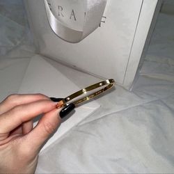 Cartier small bracelet w/ diamonds, size 17.