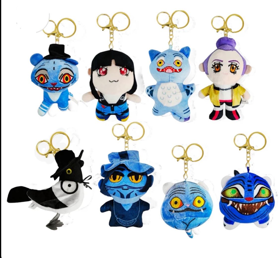 K-pop Plush Keychains