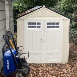 7×10.5 Rubber Made Shed