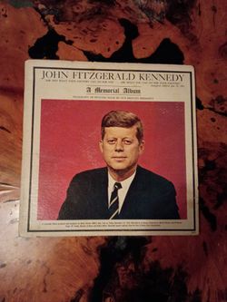 JFK Memorial Album Vinyl Record