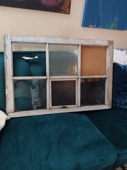 Window Corkboard Chalkboard