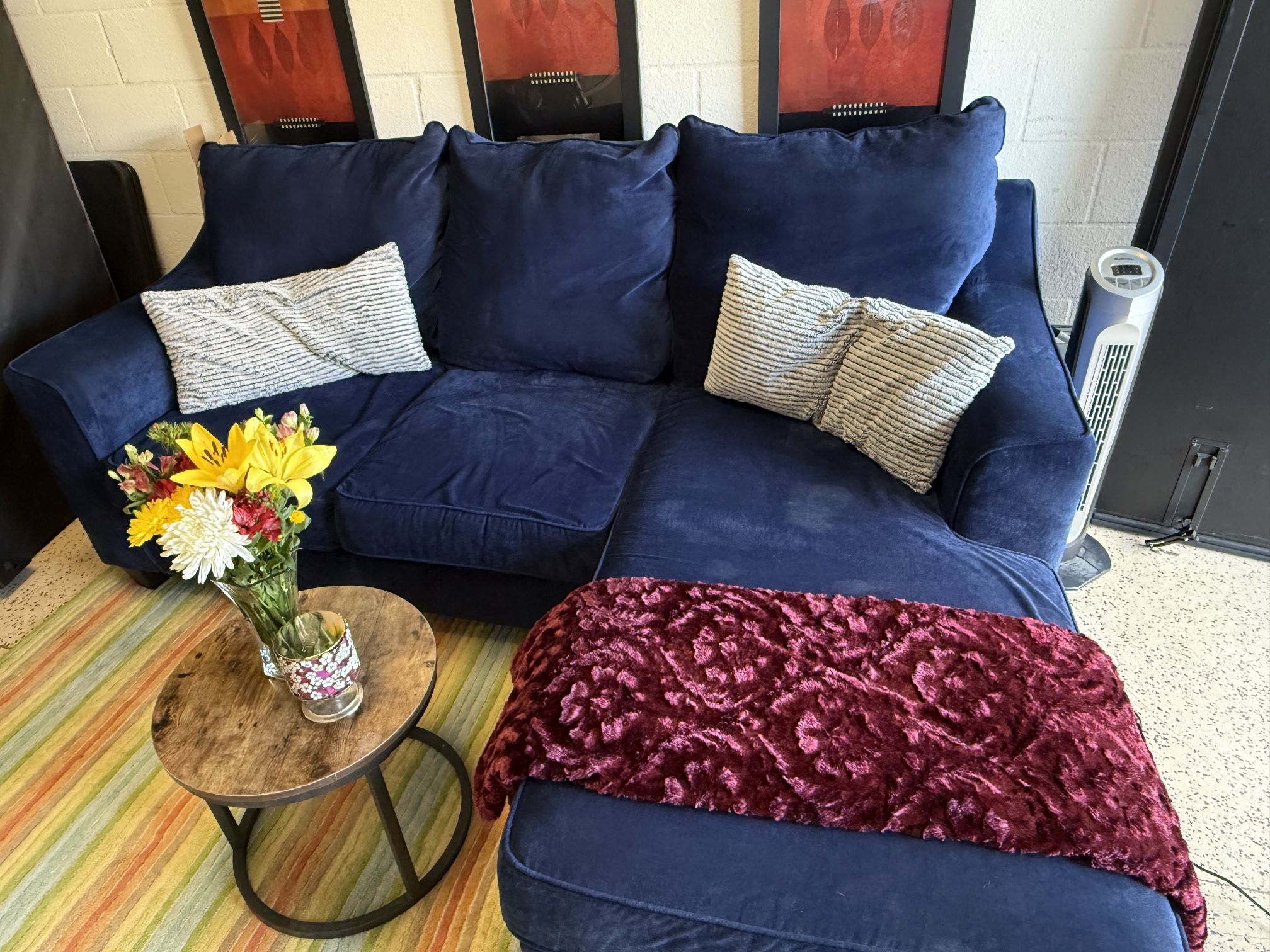 Small sectional couch
