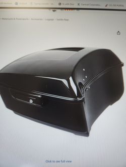 Motorcycle luggage trunk