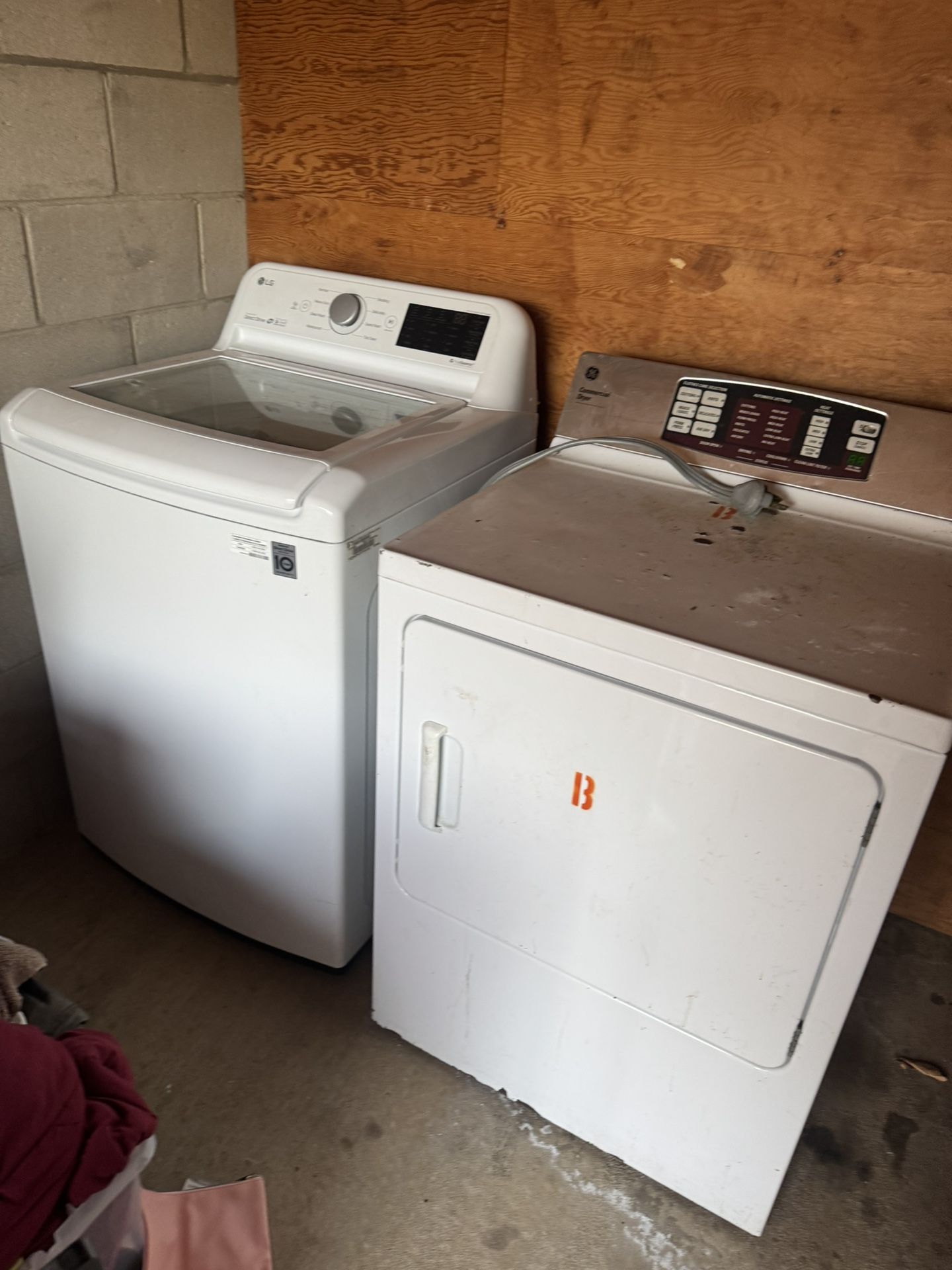 Washer And Dryer